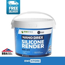 EWI-077 Nano-Drex Silicone Render Exterior Wall Insulation Render 1.5mm - 25kg
