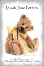 OOAK Mohair Teddy Bear Sewing
