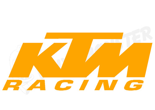 Ktm racing sticker - ktm, (large)