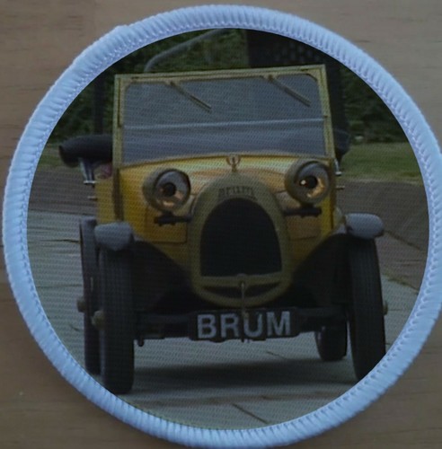 Brum 80s retro inch - 3", iron