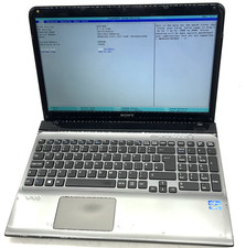 SONY VAIO SVE151J13M Intel core i3 4GB Ram 750GB HDD No OS