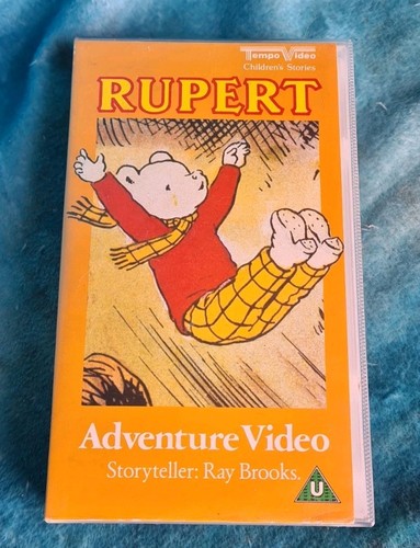 Vintage vhs rupert - vhs., bear