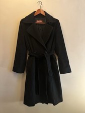 Max Mara Studio Black Wool
