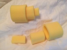 KYOSHO INFERNO MP9 TKI4 TKI3, AIR CLEANER REPLACEMENT SPONGE x 2 (2PCS) IF469-01