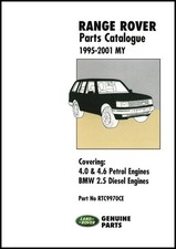 PARTS CATALOGUE RANGE ROVER