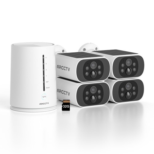 Anran cctv solar security - cctv,
