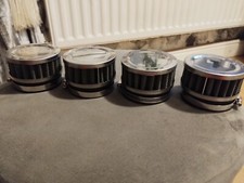 SUZUKI GSF1200 BANDIT 96 - 00 60mm ID PANCAKE MESH FILTERS STREETFIGHTER CHOP