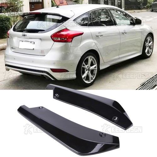 Black rear lip - rear, bumper