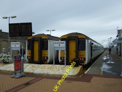 Photo 6x4 lowestoft - photo, railway