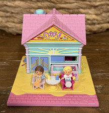 Vintage 1993 Bluebird Polly Pocket Beach Café Playset Complete