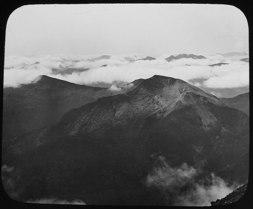 Ben nevis above the - the, clouds