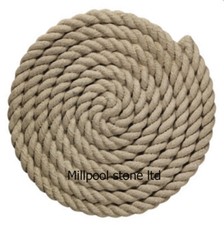 12 x  BUFF ROPE STEPPING STONE