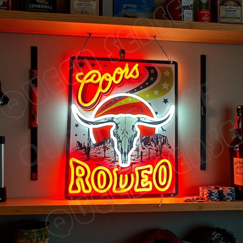 Coors banquet rodeo - 16''x9'',
