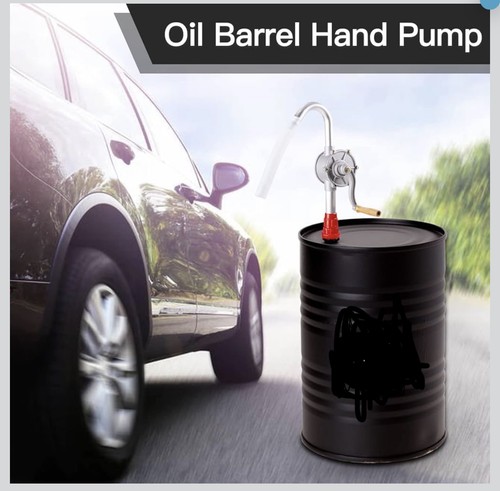 Hand crank fuel - hand, pump