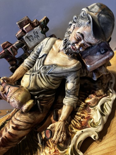Large vintage capodimonte - vintage,