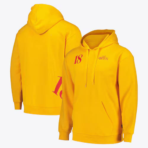 The open golf hoodie - open, pin