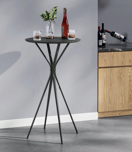 Black leg bar table steel - bar,