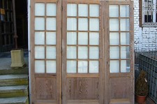 Pitch Pine Doors Balcony