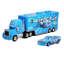 Disney Pixar Cars Chick Hicks Lightning McQueen Mack Hauler Truck & Car Toy Gift