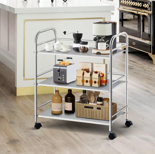 Tier stainless steel - 3, rolling