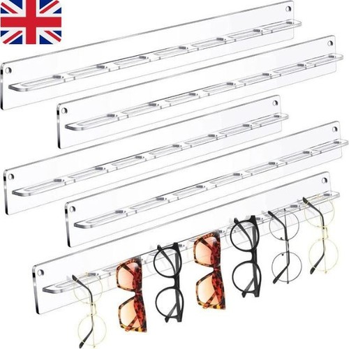 Wall mounted glasses display - mounted,