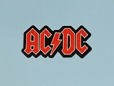 Rock Music Sew / Iron On Embroidered Patch:- AC/DC (c)