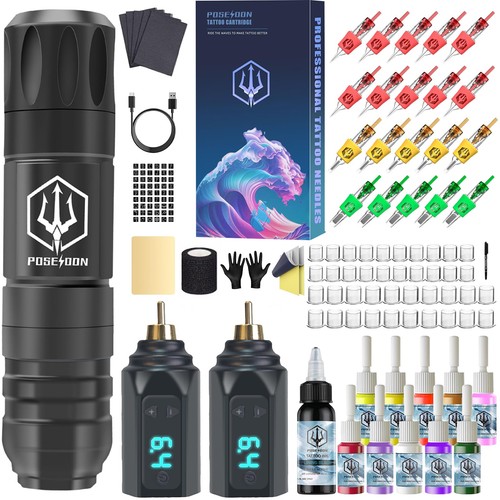 Poseidon tattoo gun kit - poseidon,
