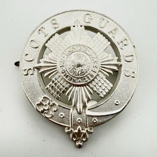 Scots Guards Pipers cap badge
