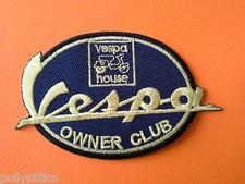 Vespa Scooter Patch Sew / Iron