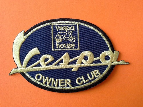Vespa scooter patch sew iron - patch, /