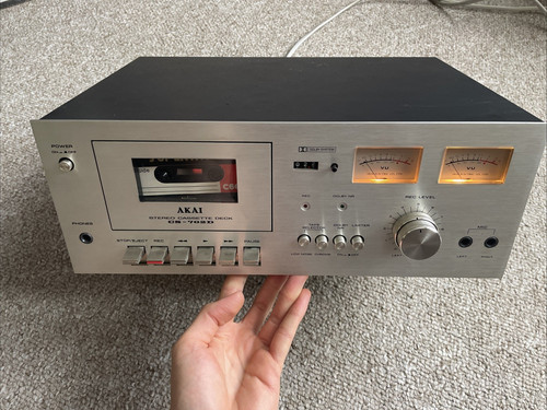 Akai 702d stereo cassette - cs-702d,