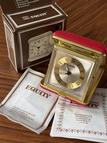 Vintage equity travel alarm - travel,