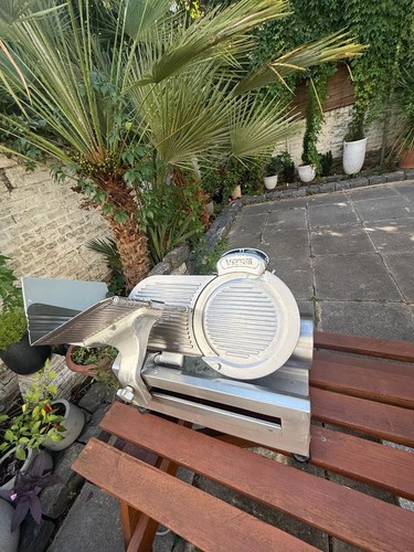 Commercial meat slicer - meat,