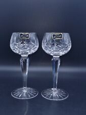 Hand Cut Lead Crystal Pair of