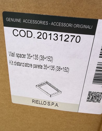 Riello rear spacer frame - rear,