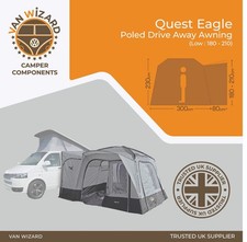 Eagle Poled Drive Away Awning