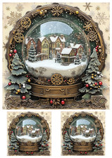 Rice paper decoupage - x,