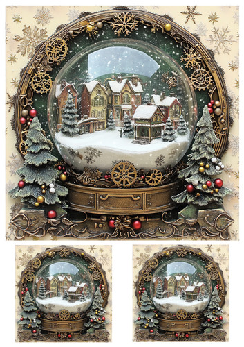 Rice paper decoupage - 1, x
