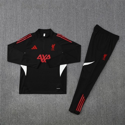 Liverpool black tracksuit - liverpool,