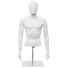Half Body Mannequin Form Male
