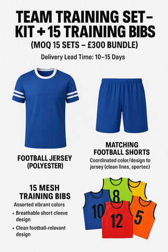 Team football kit 15 mesh - team,