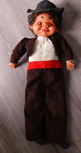 Large vintage spanish boy - vintage, doll