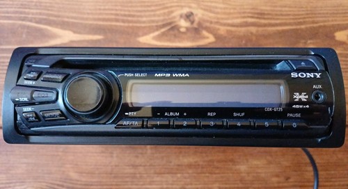 Sony cdx gt25 car - sony, fm/mw/lw