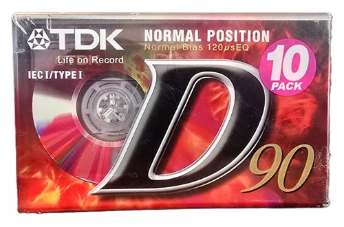 Tdk iec pack cassette - iec,