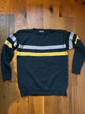 Woolovers Mens Guernsey Wool Jumper Green Size Large 42 Inch Chest VGC