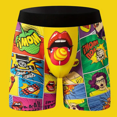 Mens tongue boxer shorts - tongue,
