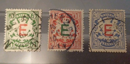 Bavaria bayern stamps 1908 - stamps,