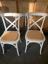 Nordal White Dining X Rattan