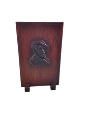 Fire Screen Carved, oak 