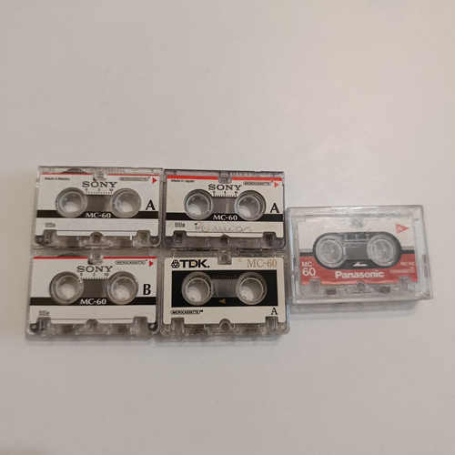 Lot sony tdk panasonic - lot, 5